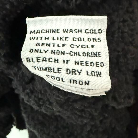 525 Revolve Mock Neck Long Sleeve Black Sweater Womens Size Small - Picture 9 of 10